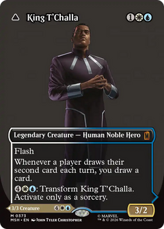 King T'Challa // Black Panther, Hope Enduring (0373) (Borderless) (MSH)