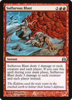 Sulfurous Blast