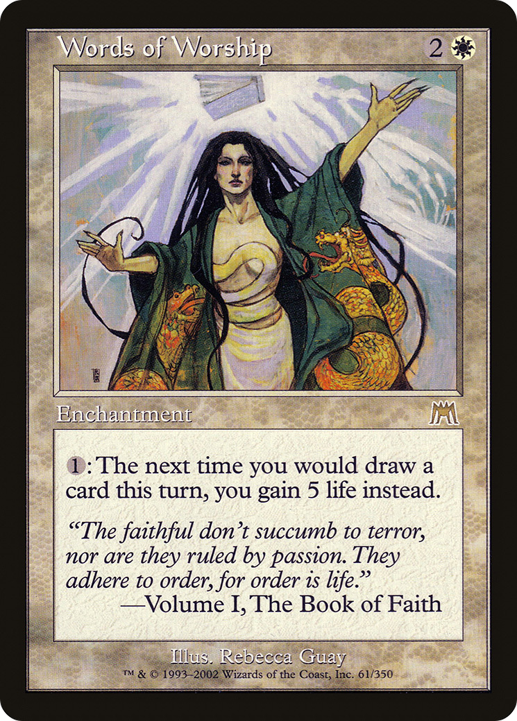 Words of Worship - Foil