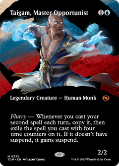 Taigam, Master Opportunist (0335) (Borderless) - Foil