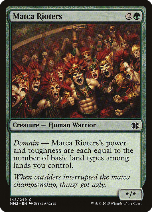 Matca Rioters - Foil
