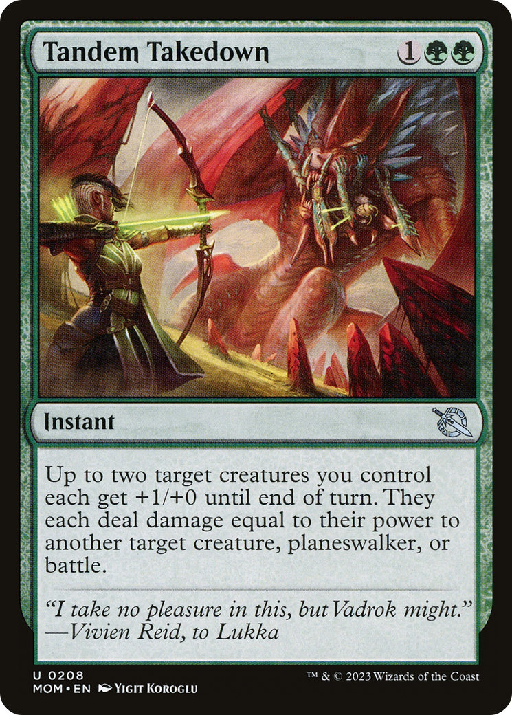 Tandem Takedown - Foil