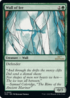 Wall of Ice (Modern Frame)