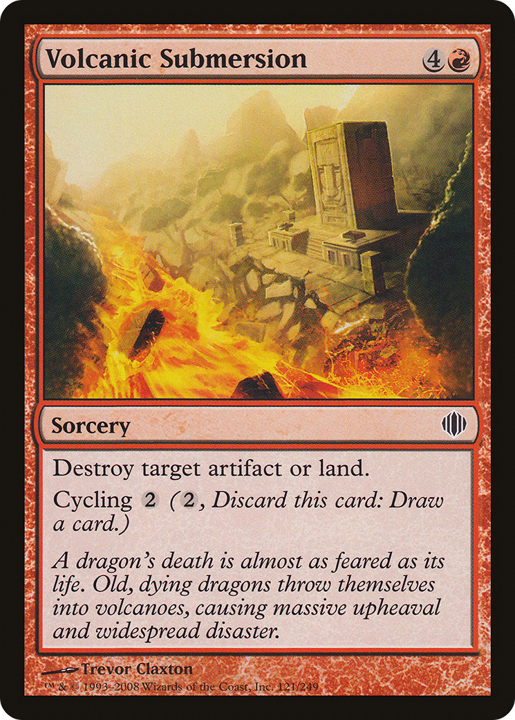 Volcanic Submersion - Foil