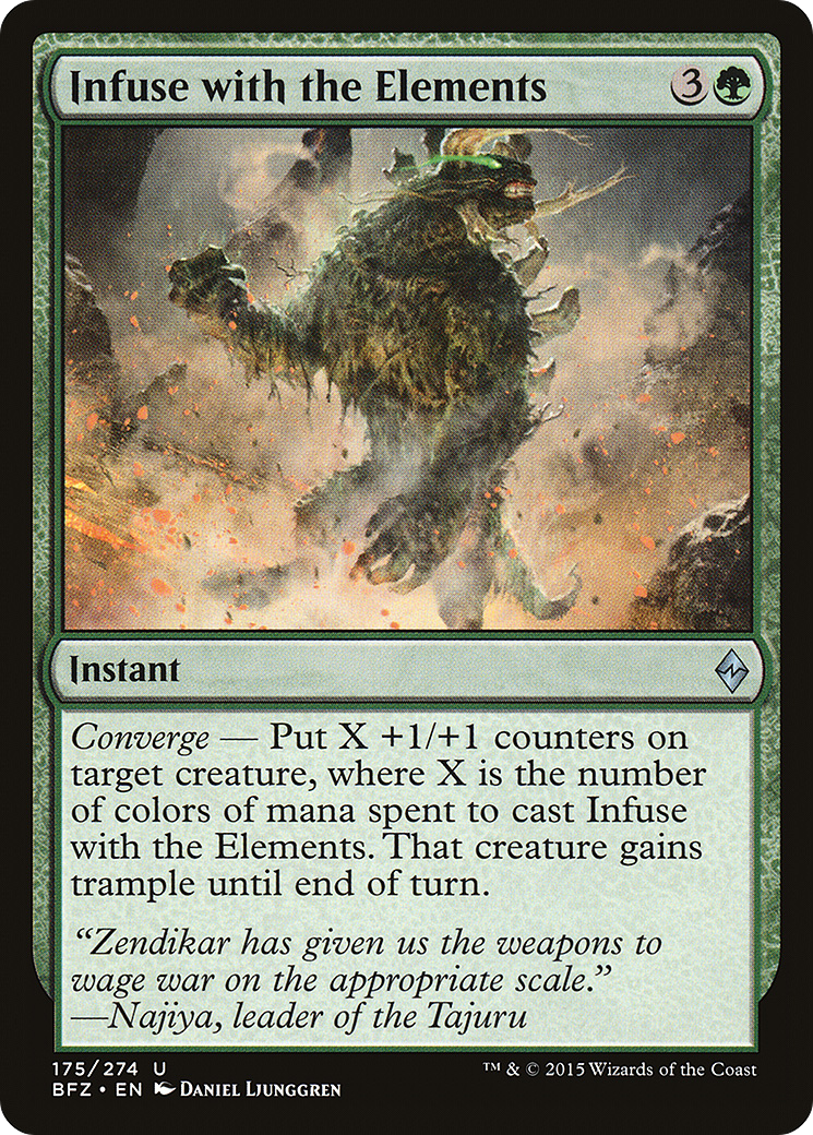 Infuse with the Elements - Foil