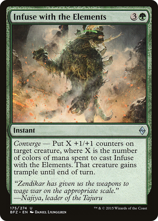 Infuse with the Elements - Foil