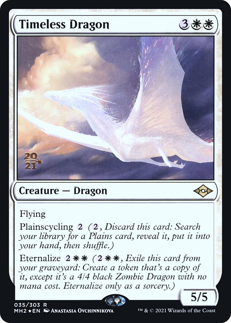 Timeless Dragon (035) (Prerelease) - Foil