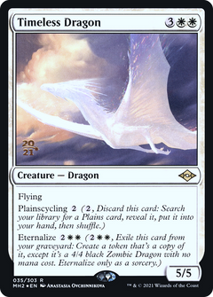 Timeless Dragon (035) (Prerelease) - Foil