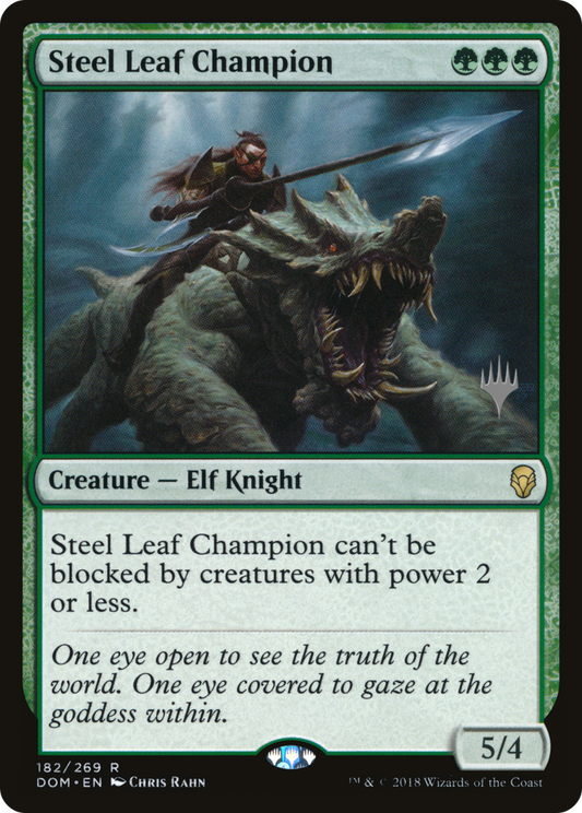 Steel Leaf Champion (182) (Promo Pack)