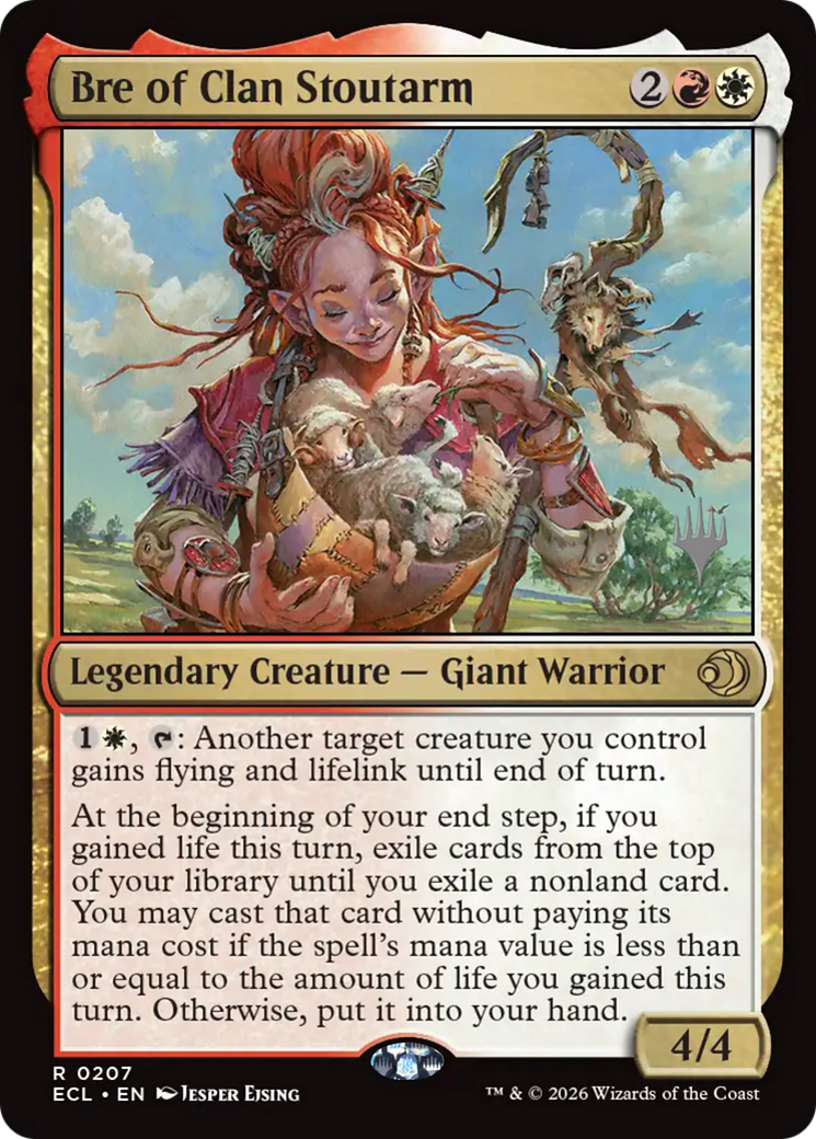 Bre of Clan Stoutarm (0207) (Promo Pack) (PECL) - Foil