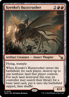 Krenko's Buzzcrusher - Foil