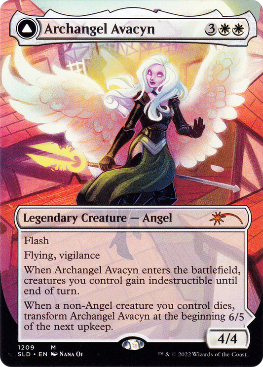 Archangel Avacyn // Avacyn, the Purifier (1209) (Display Commander) (Thick Stock) (SLD)