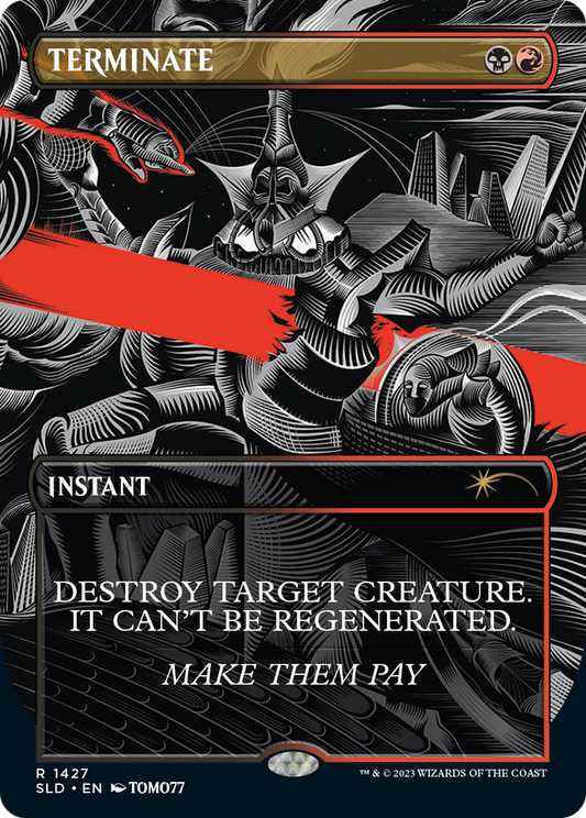 Terminate (1427) (Borderless) - Foil