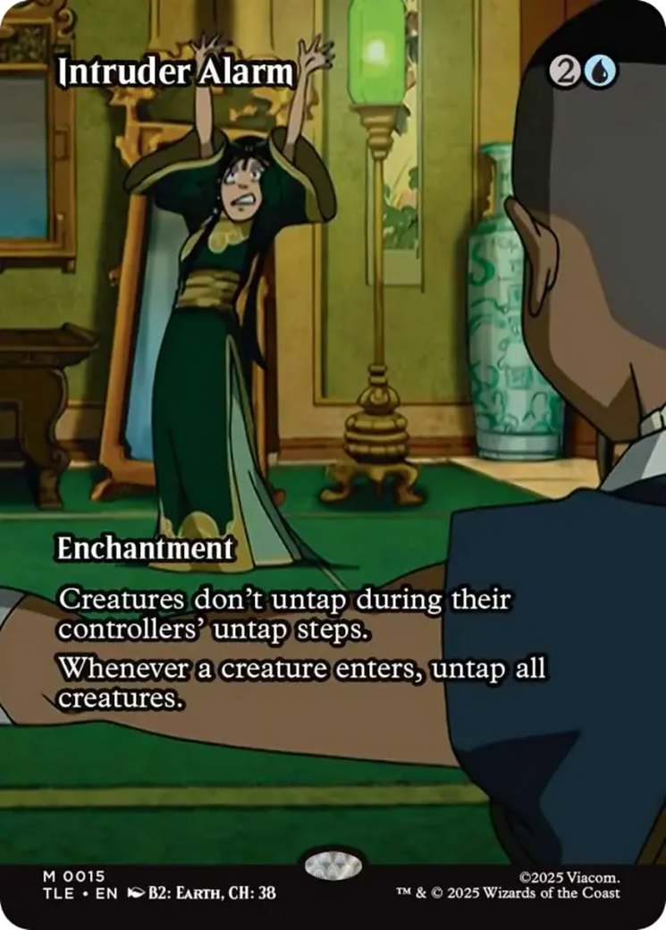 Intruder Alarm (0015) (Borderless) - Foil tle