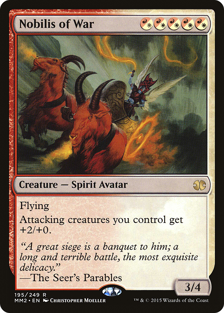 Nobilis of War - Foil