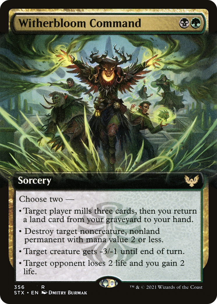 Witherbloom Command (356) (Extended Art)