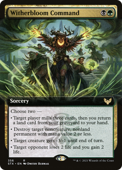 Witherbloom Command (356) (Extended Art)