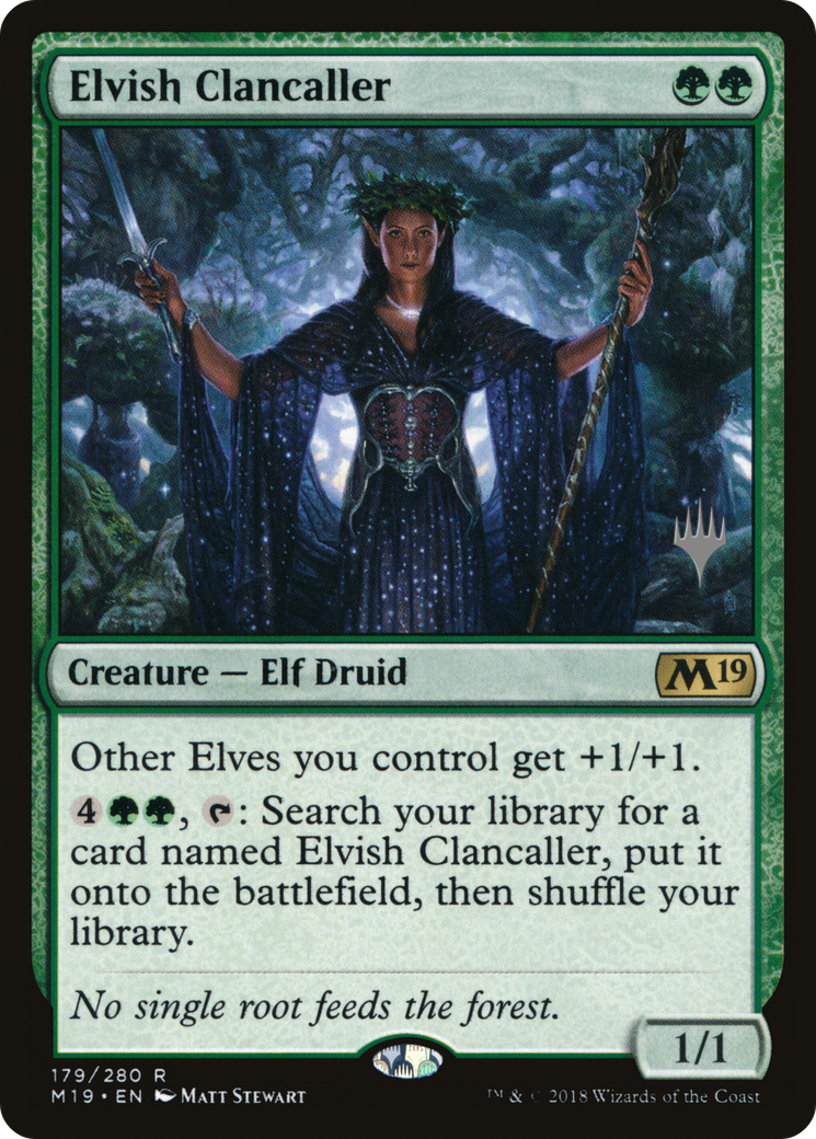 Elvish Clancaller (179) (Promo Pack) - Foil