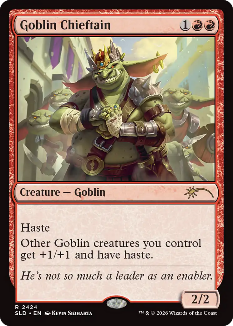 Goblin Chieftain (2424) (SLD)