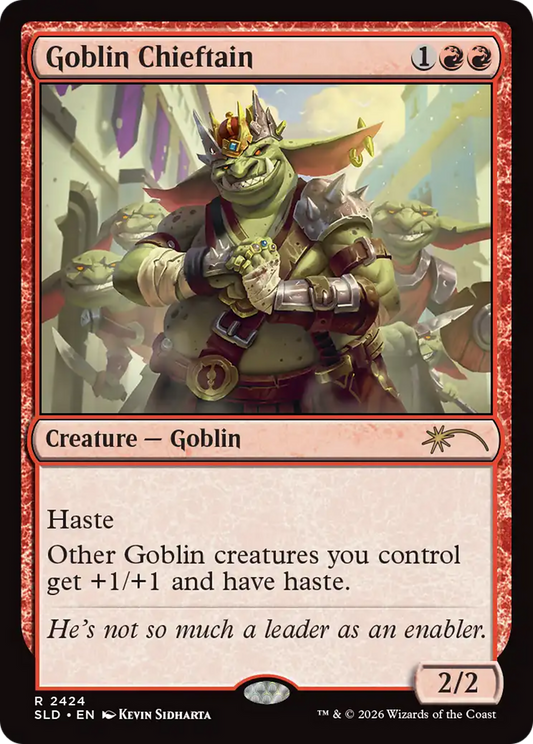 Goblin Chieftain (2424) (SLD)