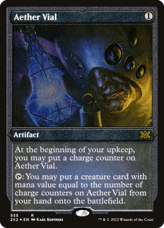 Aether Vial - Foil Etched