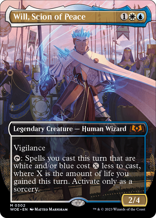 Will, Scion of Peace (0302) (Borderless) - Foil
