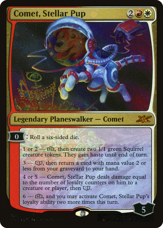 Comet, Stellar Pup (452) - Galaxy Foil
