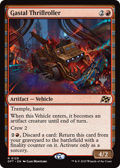 Gastal Thrillroller (0129) (Promo Pack) - Foil