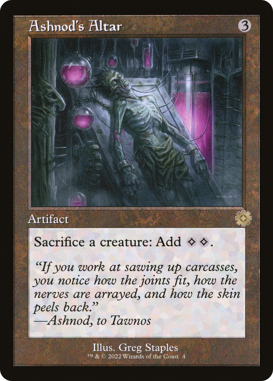 Ashnod's Altar (004) (Retro Frame) - Foil