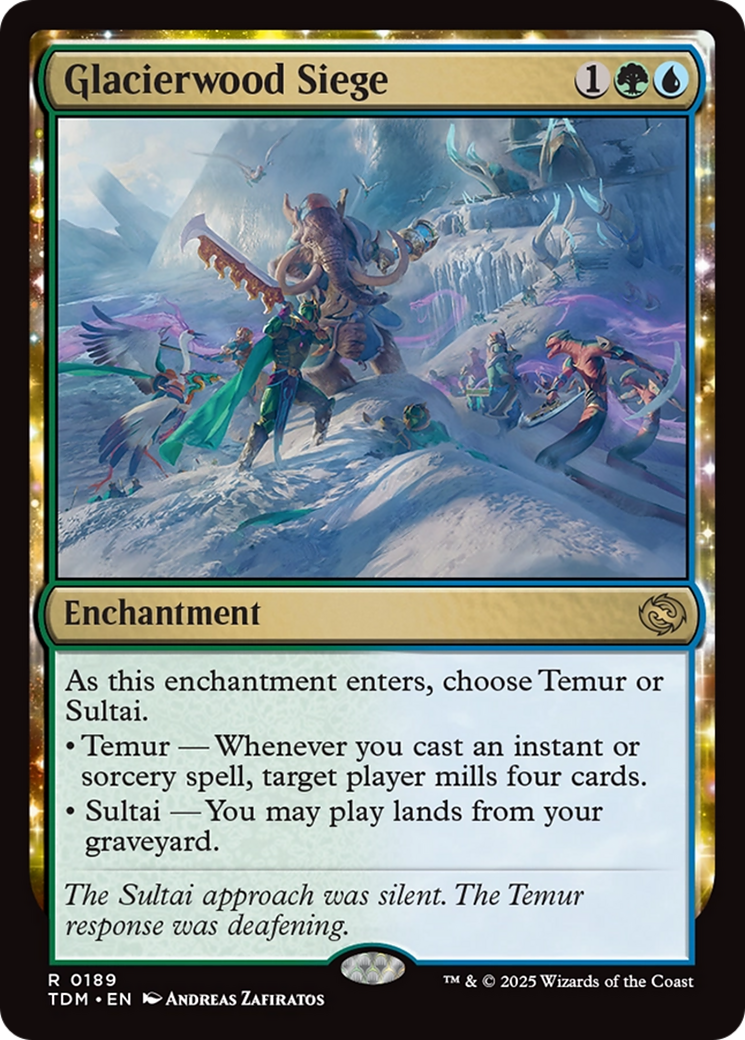 Glacierwood Siege - Foil