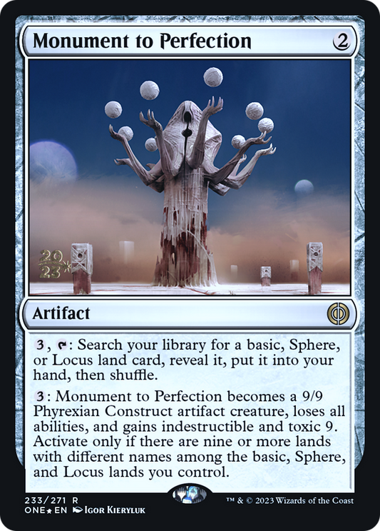 Monument to Perfection (233) (Prerelease) - Foil