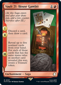 Vault 21: House Gambit (0597) - Surge Foil