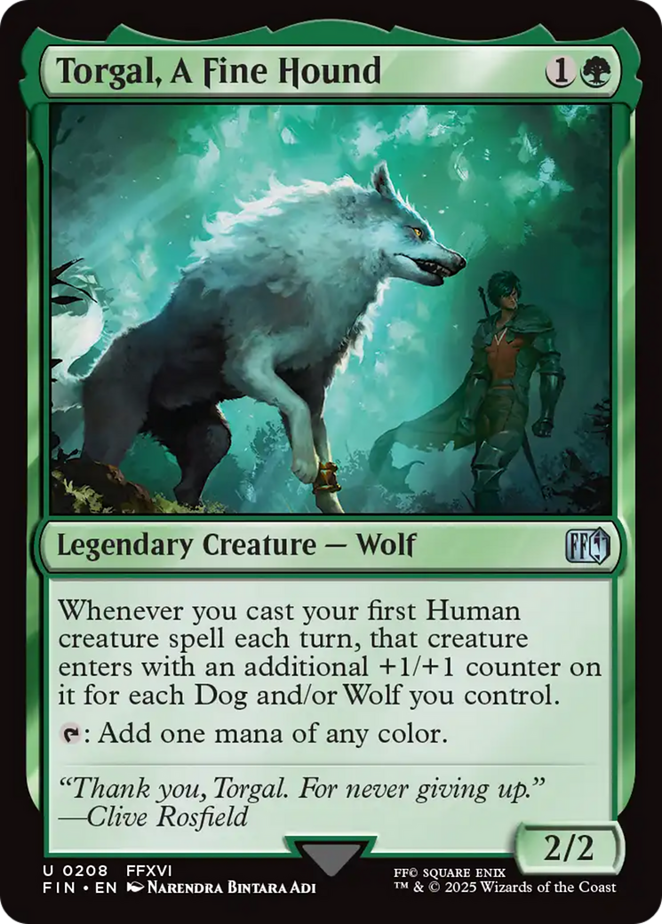 Torgal, A Fine Hound - Foil