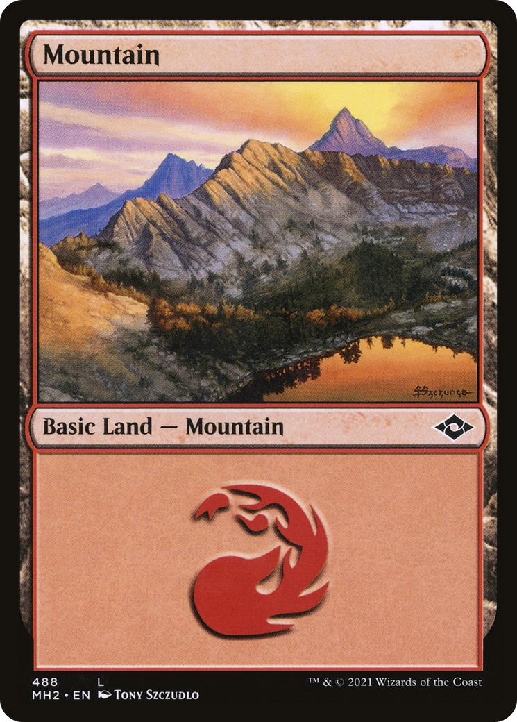 Mountain (488) - Foil Etched
