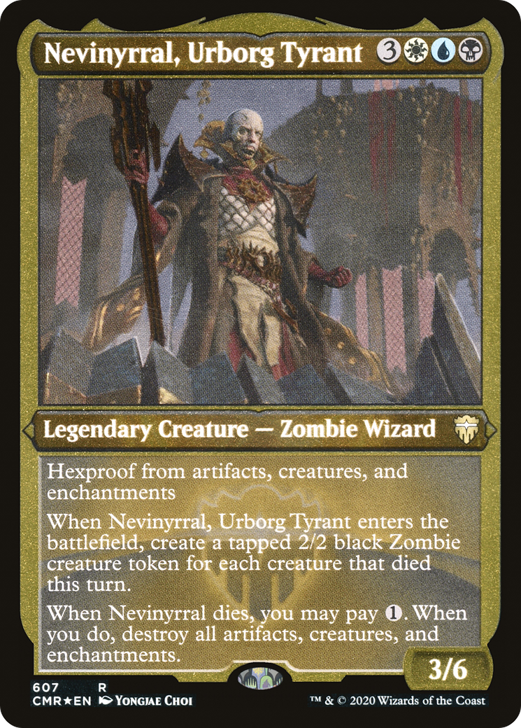 Nevinyrral, Urborg Tyrant - Foil Etched