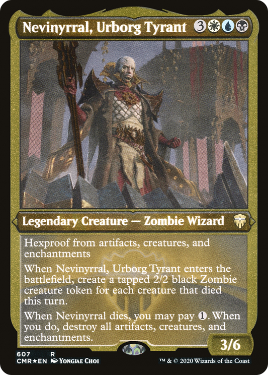 Nevinyrral, Urborg Tyrant - Foil Etched