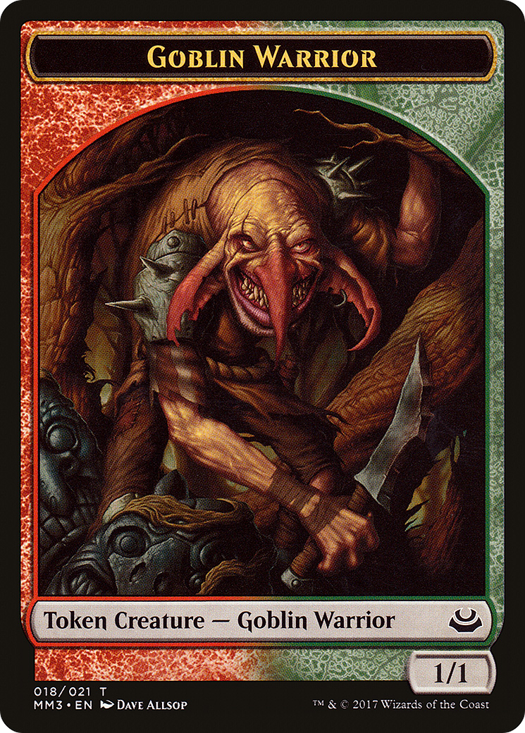 Goblin Warrior Token (018)