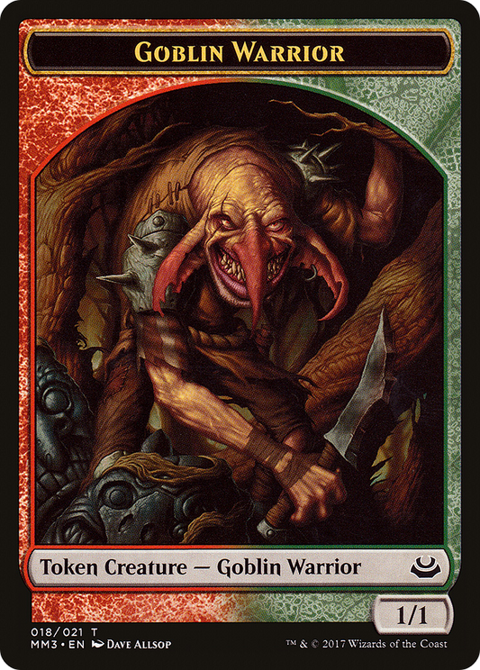 Goblin Warrior Token (018)