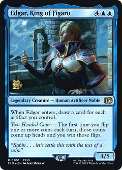 Edgar, King of Figaro (0051) (Prerelease) - Foil