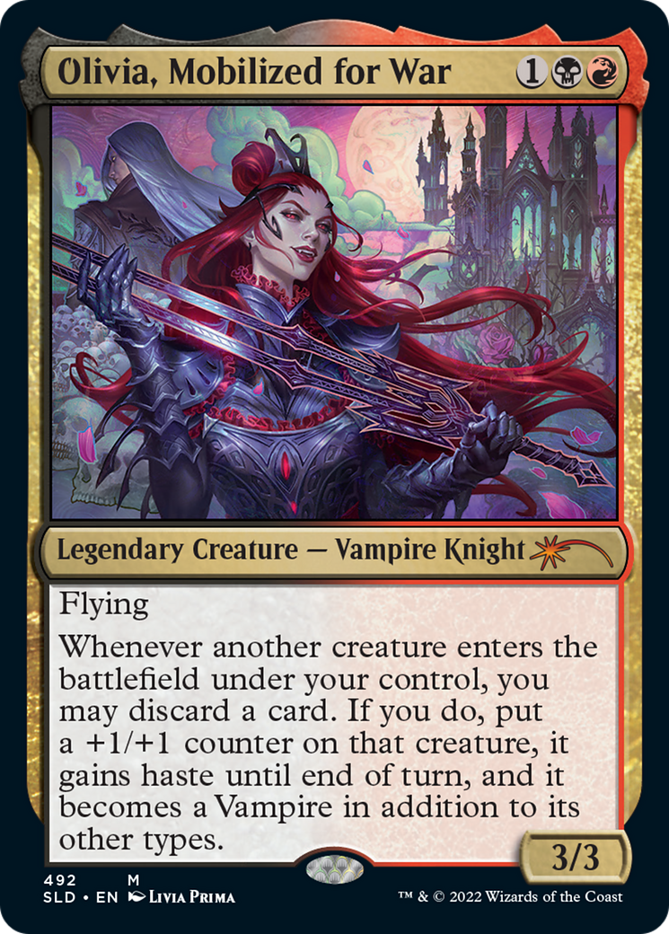 Olivia, Mobilized for War (492) - Foil