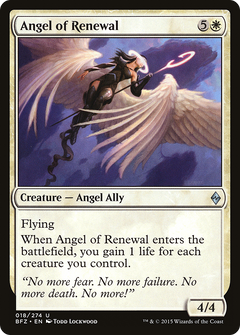 Angel of Renewal - Foil