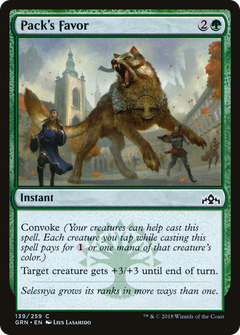 Pack's Favor - Foil