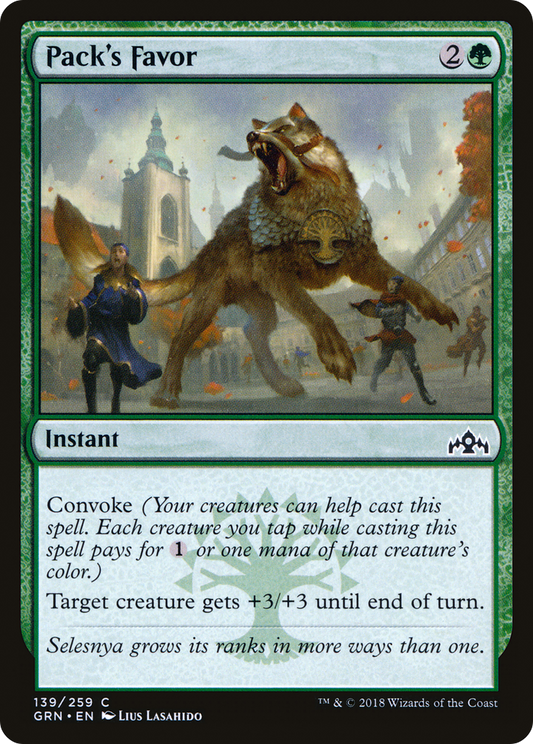 Pack's Favor - Foil