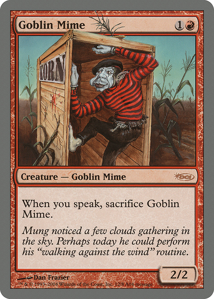 Goblin Mime - Arena Unhinged