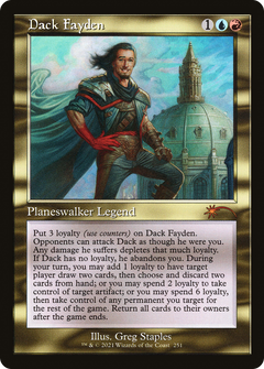 Dack Fayden (251) (Retro Frame)