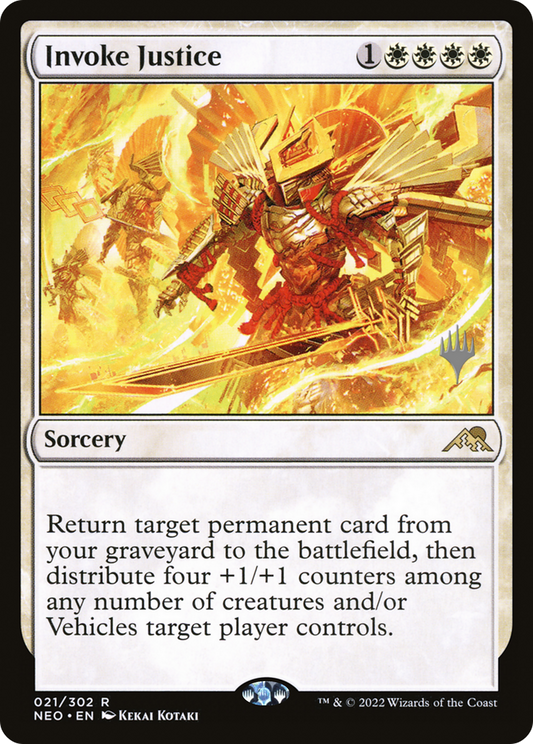Invoke Justice (021) (Promo Pack)