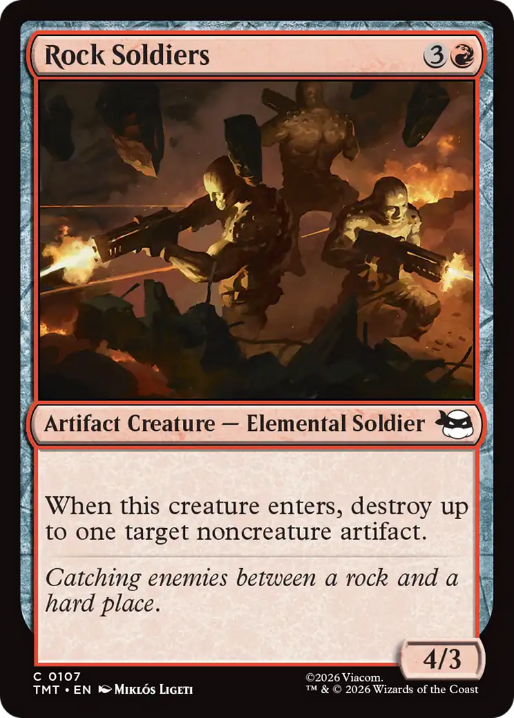 Rock Soldiers (TMT) - Foil