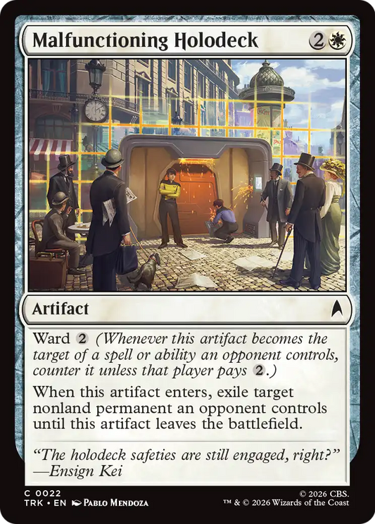 Malfunctioning Holodeck (TRK) - Foil