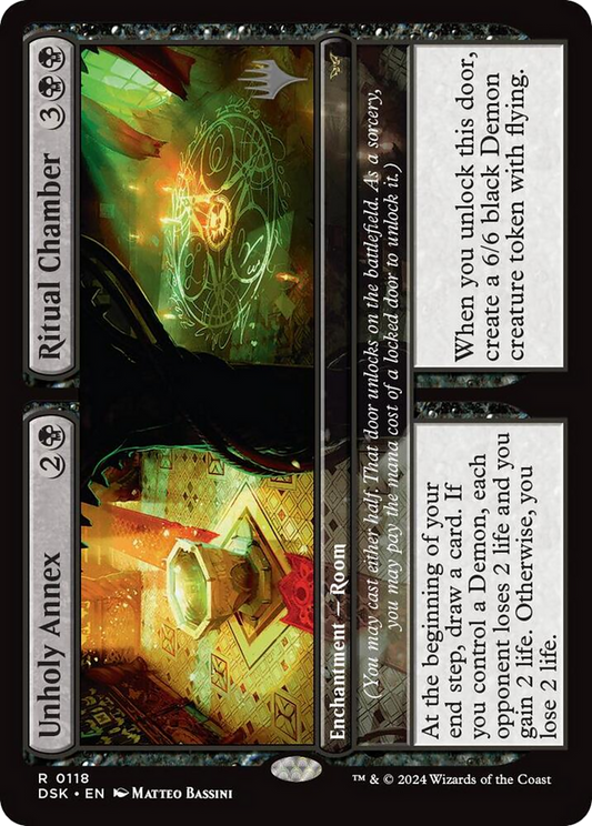 Unholy Annex // Ritual Chamber (0118) (Promo Pack) - Foil