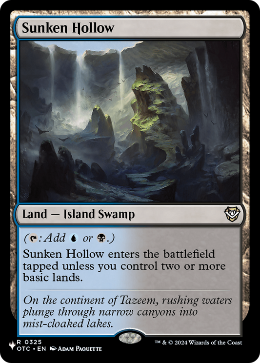 Sunken Hollow (OTC-0325) (PLST)
